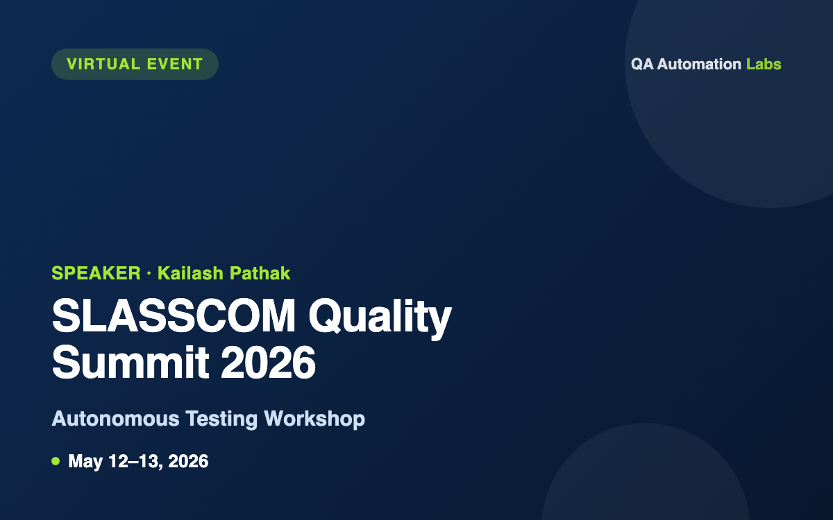 SLASSCOM Quality Summit 2026